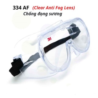Kính bảo hộ mắt, chống hóa chất 3m-mỹ 334, 334af