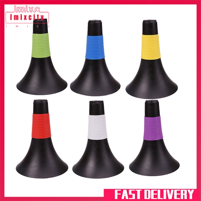 Imixcity 6pcs 23cm portable training cones multi-purpose football basketball grab speed drills cone marker