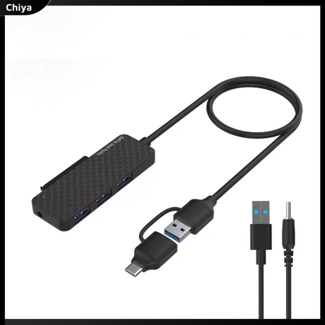 Bộ chuyển đổi usb c / usb a sang sata ổ cắm cáp ngoài / hdd-free usb3.0 5gbps truyền với chỉ báo trạng thái cho