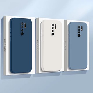 🔥🔥🔥  ốp lưng  xiaomi redmi 9 Ốp Điện Thoại trơn cạnh Vuông Mềm Chống Sốc 