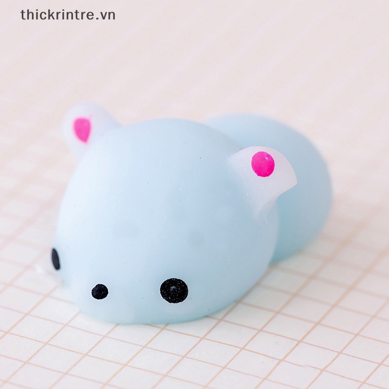 Thi kawaii animal soft mochi fidget toys anti-stress relief sensory toys for adults vn