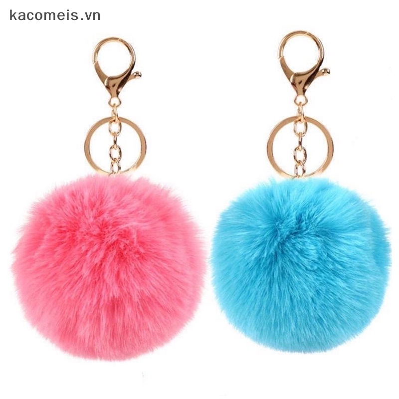 Kameisvn Móc Khóa Cục Bông Mềm 8cm Đáng Yêu Cho Nữ vn