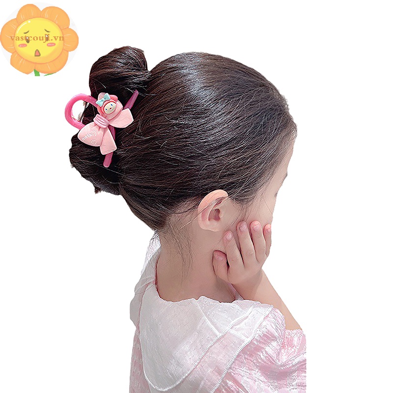SANRIO Vastji Kẹp Tóc Hình Cá Mập kuromi my melody cinnamoroll Đáng Yêu Cho Bé vn