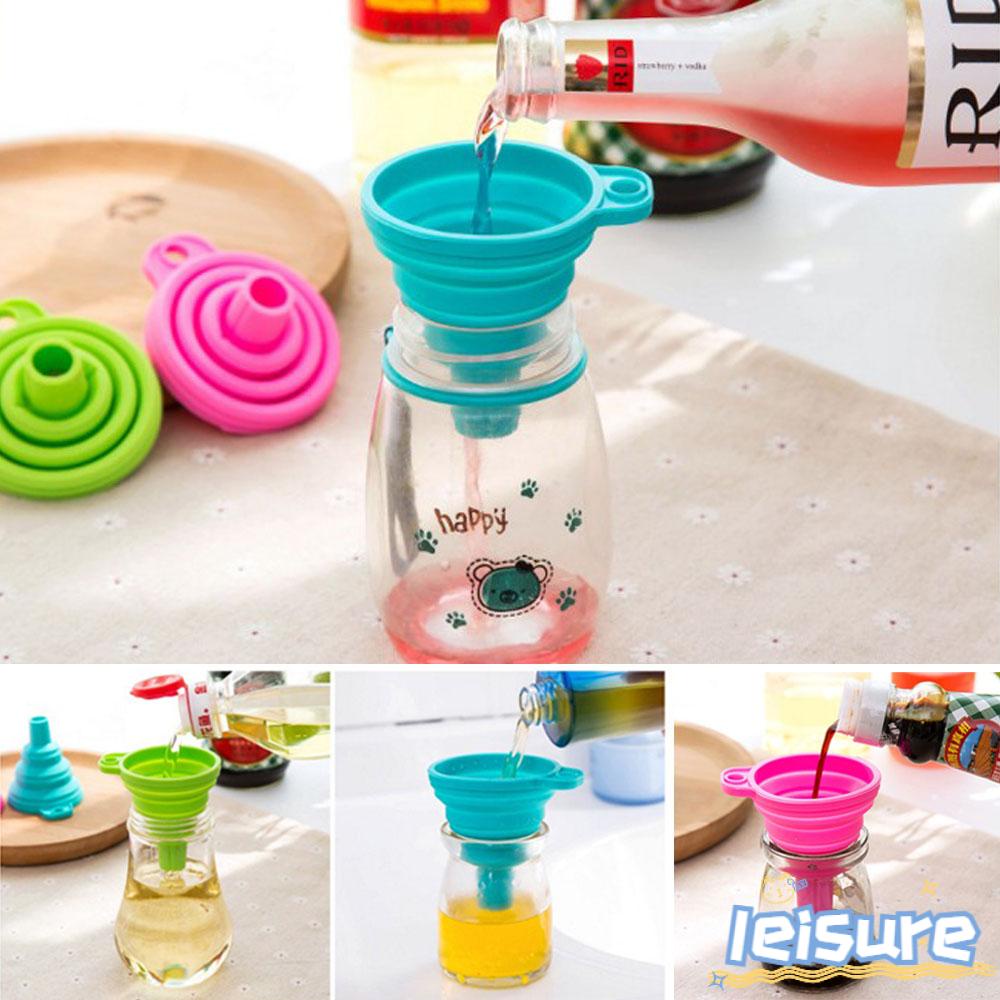 ♫Daphne♫ Phễu Silicone Gấp Gọn Tiện Lợi Cho Nhà Bếp