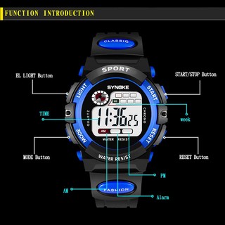 Đồng hồ thể thao trẻ em Synoke 99269