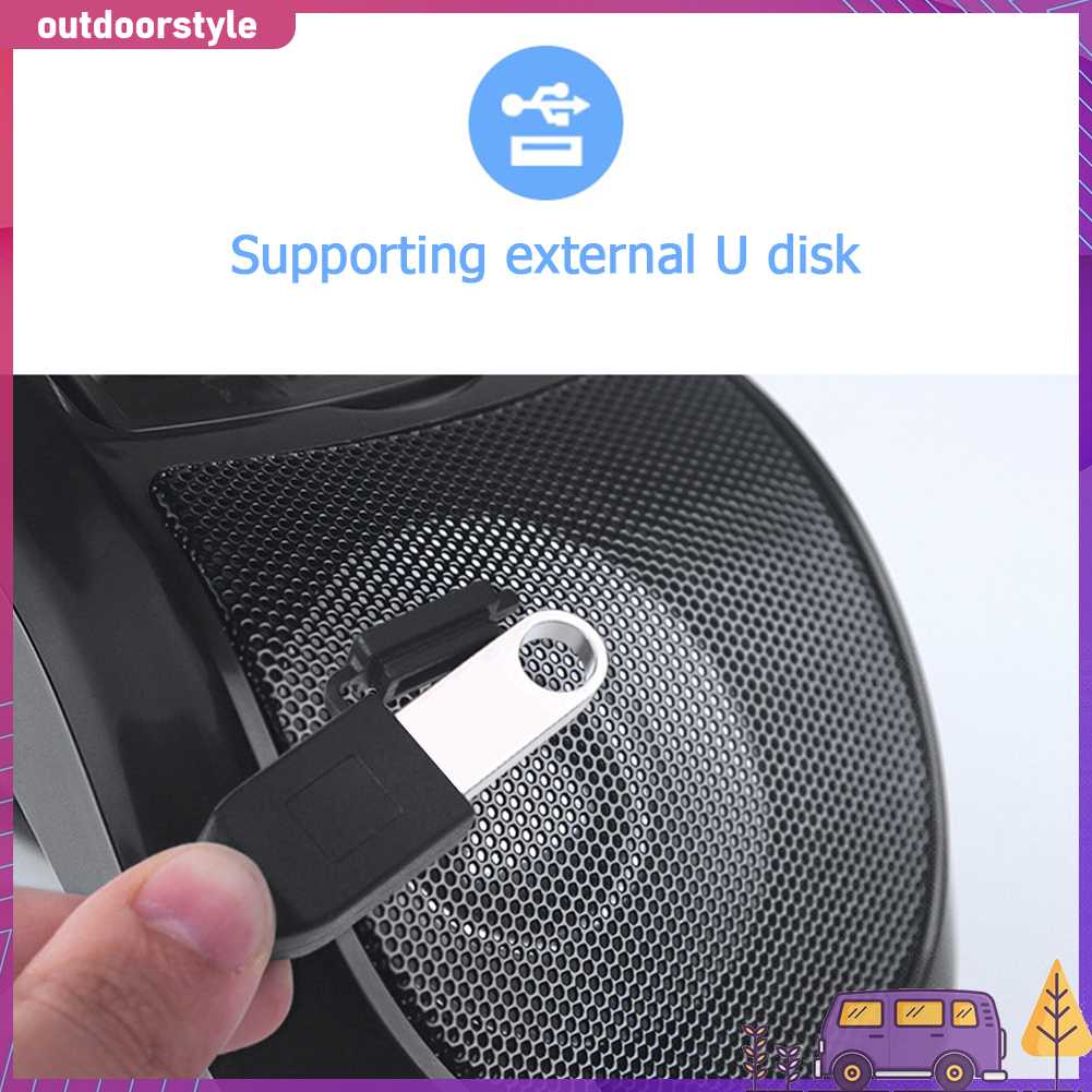 Loa Bluetooth Mp3 Aoveise Mt493 Hỗ Trợ Đài Fm Ổ Đĩa U