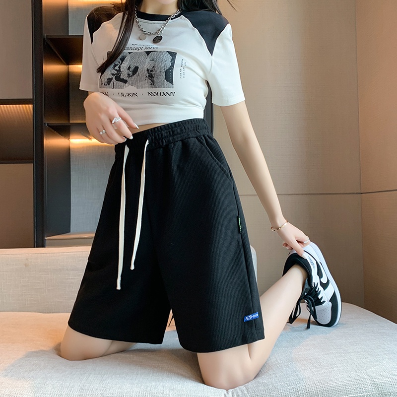 NRVP Quần Short Thể Thao Dáng Rộng Phong Cách Thời Trang Hàn Quốc