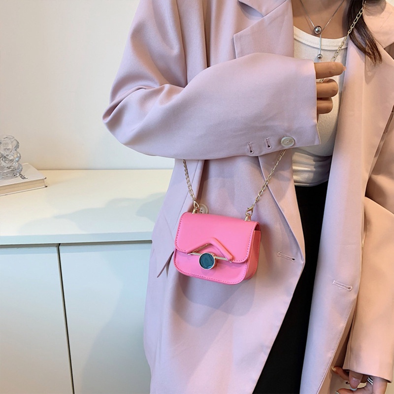 Túi Xách Nữ Đeo Chéo Dây Mắc Xích Thời Trang