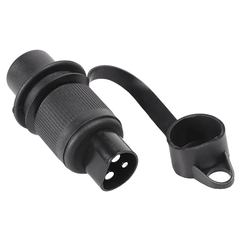 Phích Cắm Chuyển Đổi 3 Chấu Phong Cách Châu Âu Cho Xe Hơi