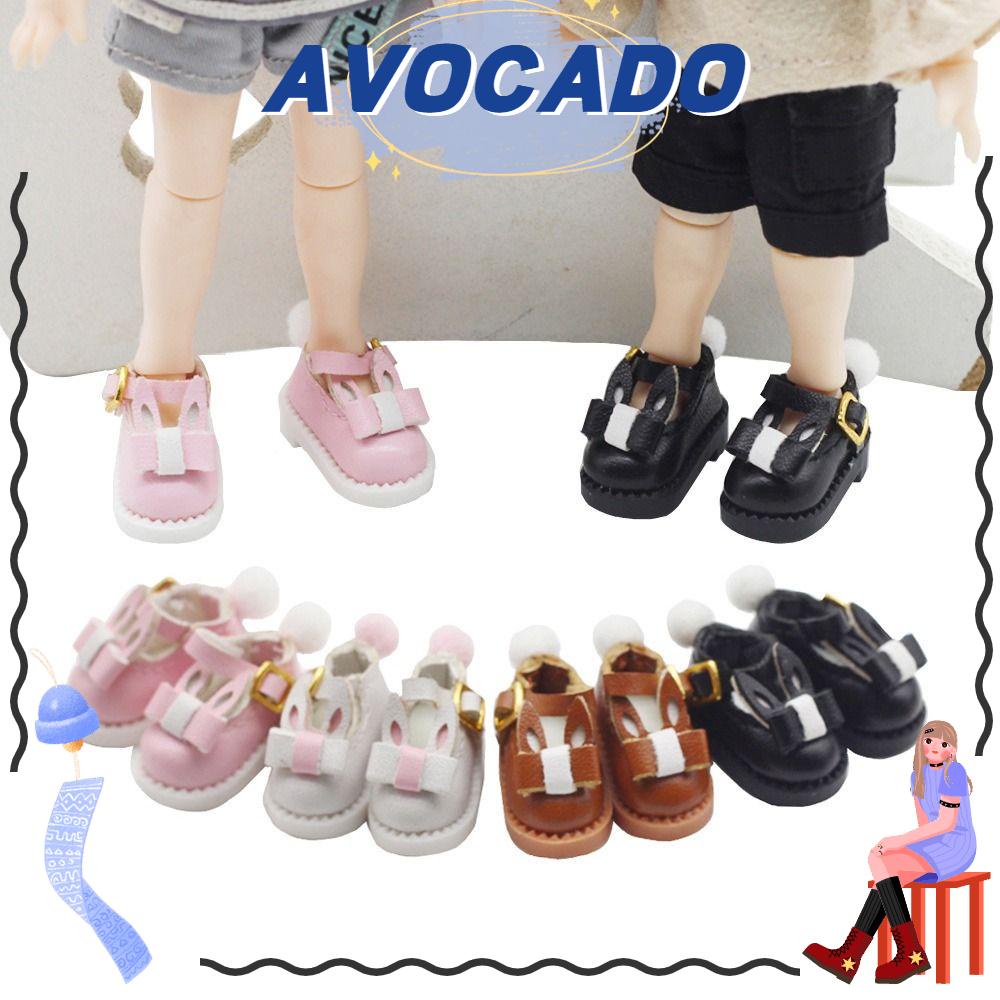 AVOCADO Giày Thể Thao Da Bò Cho Búp Bê 1 / 12BJD 1 / 11 OB11