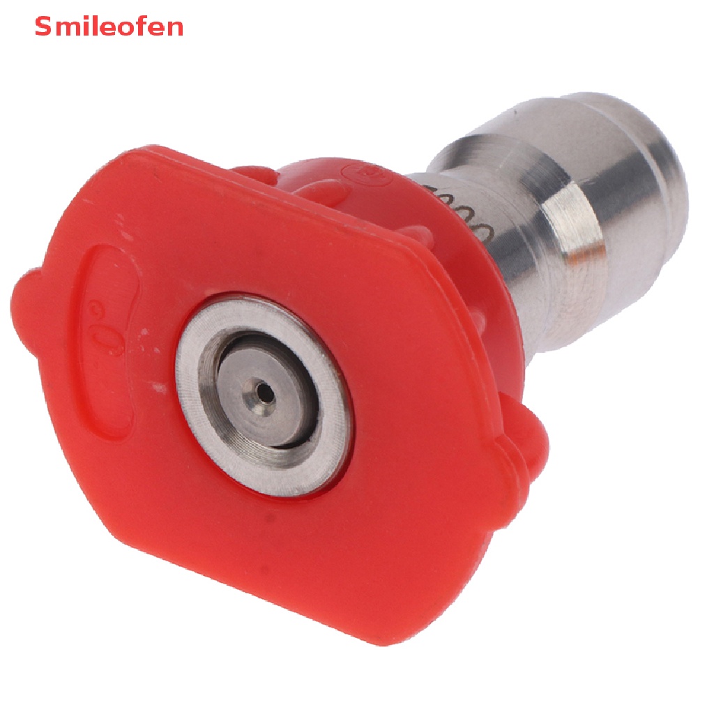 [Smileofen] Set 5 Đầu Phun Nước Áp Suất Cao Với Ren 1 / 4 &quot;Inch Fitg Male Mới