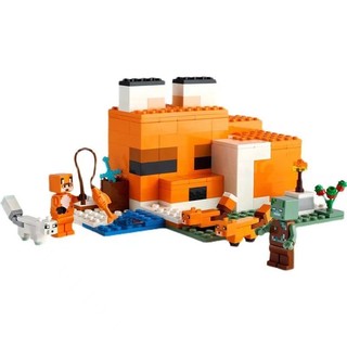 Bộ 193 món đồ chơi lego minecraft the fox lodge 21178