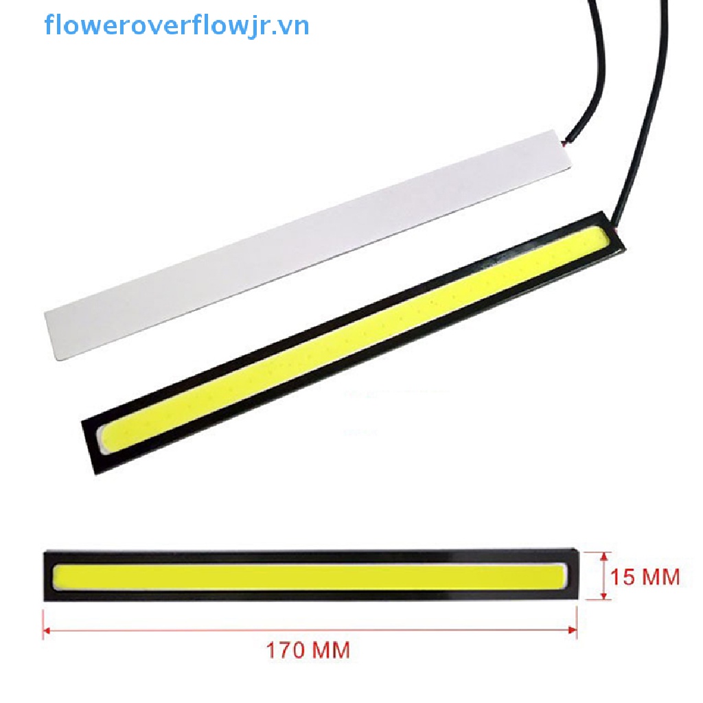 1 Dải Đèn LED Chạy Ban Ngày DC12V Chống Thấm Nước Cho Xe Hơi