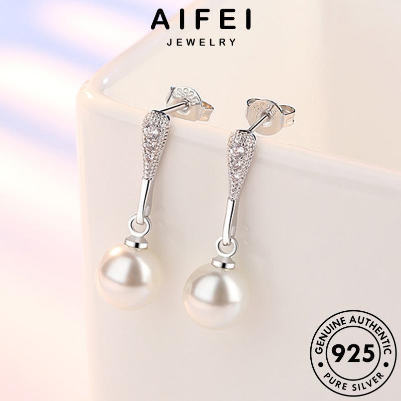 AIFEI JEWELRY 925 tai kiện thả bông dạng xỏ tròn bản Thời tua hình trang khuyên nữ nguyên sức ngọc khí quốc thời vành thật trai chất hàn bạc phụ E118