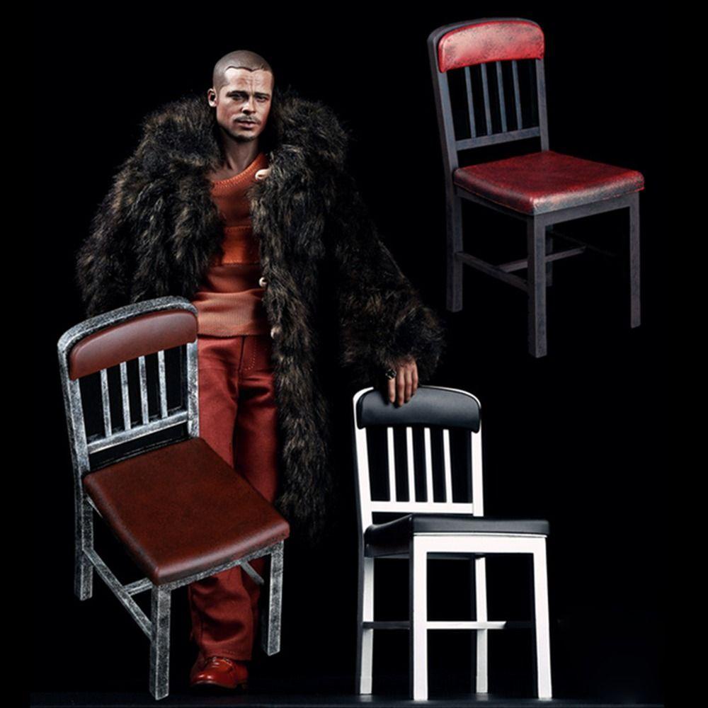 CHOOKEY Mô Hình Ghế Kim Loại 150.5 * 71 * 27mm 12 "Tỉ Lệ 1 / 6 Cho Nhà Búp Bê 11 / 12 / 13