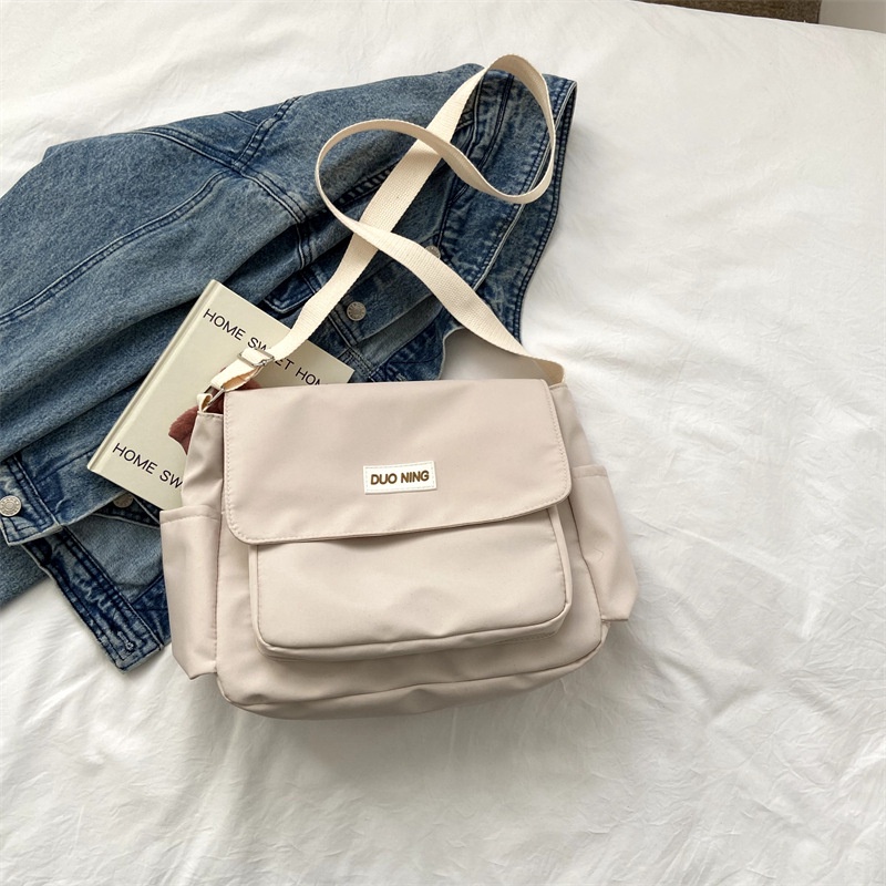 Túi Đeo Vai Bằng Vải Nylon Sức Chứa Lớn Thời Trang Mùa Xuân 2023