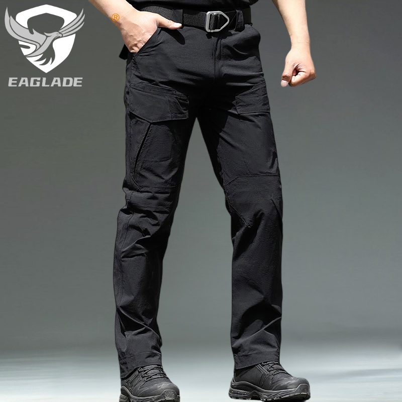 Quần Leo Núi Màu Đen Nhanh Khô TFSJ-SG015In