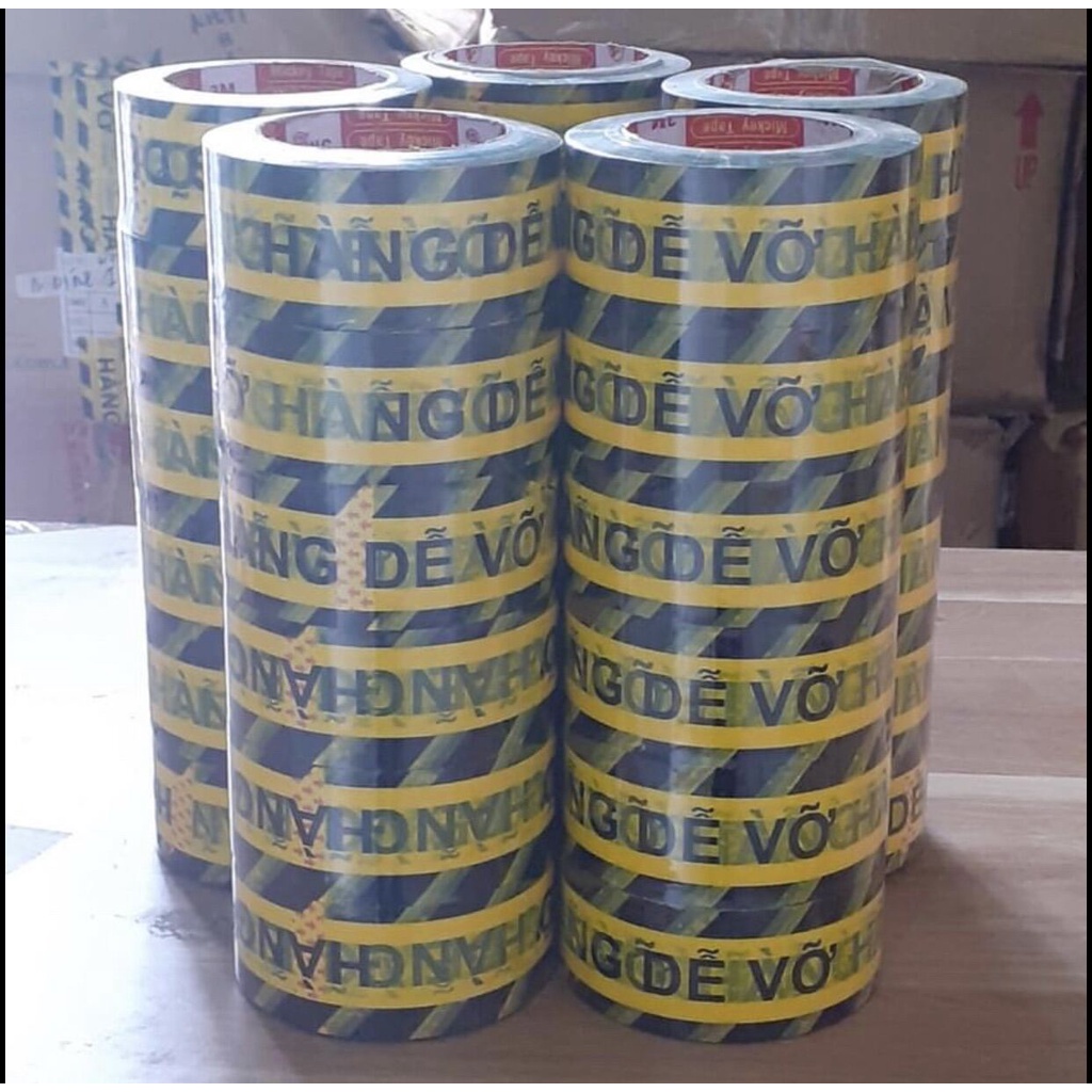 Sale45%  Băng dính in chữ hàng dễ vỡ 100y rẻ vô địch