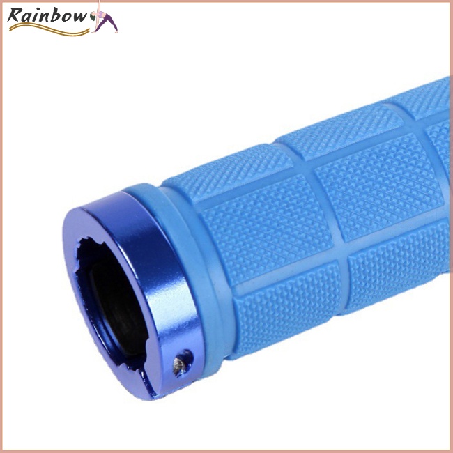 1 Cặp Vỏ Bọc Tay Lái Xe Đạp Leo Núi Bằng Cao Su Chống Trượt Thấm Hút Mồ Hôi