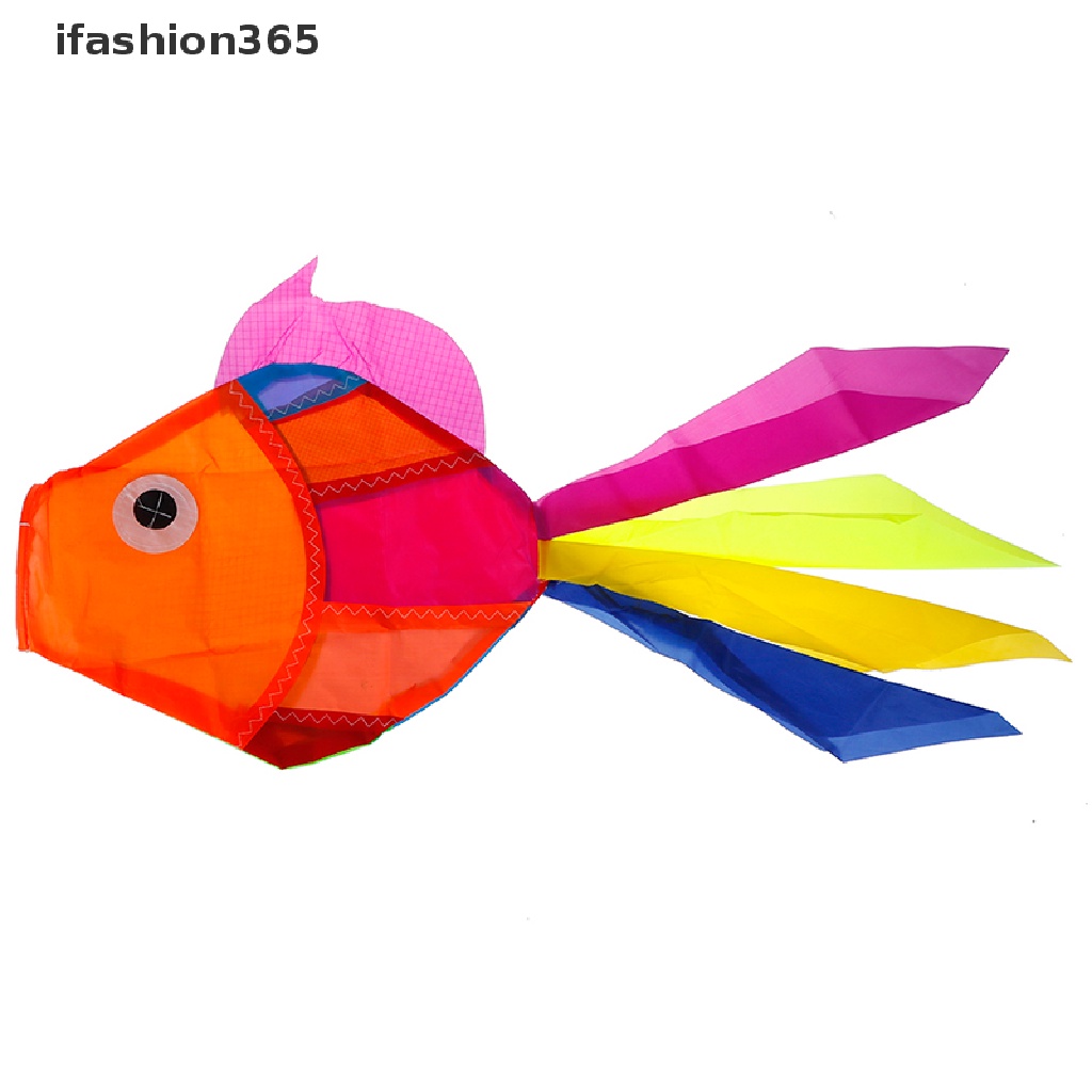 [ifashion365] Đồ Chơi Diều Hình Cá Mưa / Gió Trang Trí Vườn / Ngoài Trời Cho Trẻ Em
