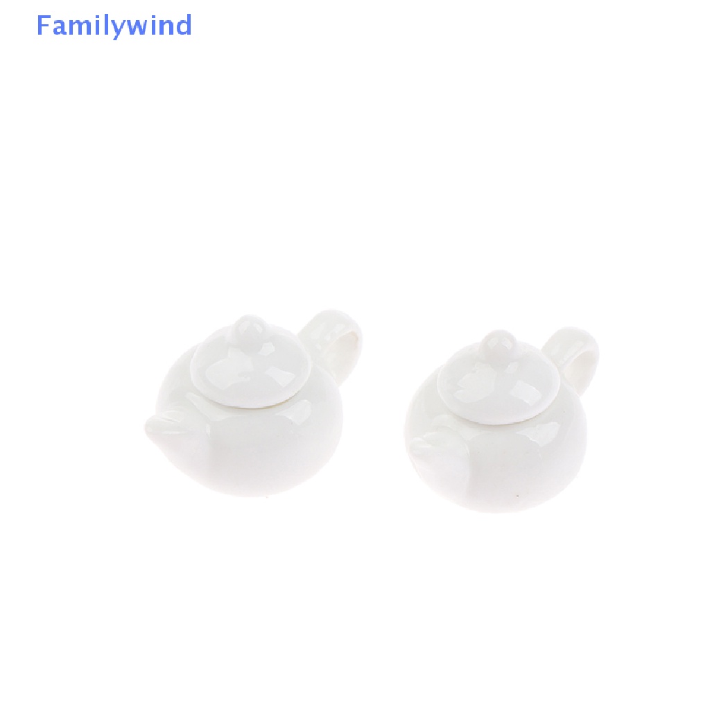 1 Ấm Trà Bằng Gốm 1: 12 Trang Trí Nhà Búp Bê