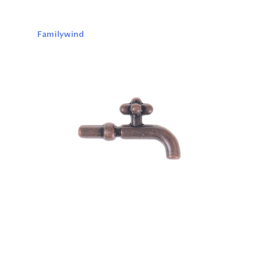 Set 2 Vòi Nước Kim Loại 1: 12 Trang Trí Nhà Búp Bê