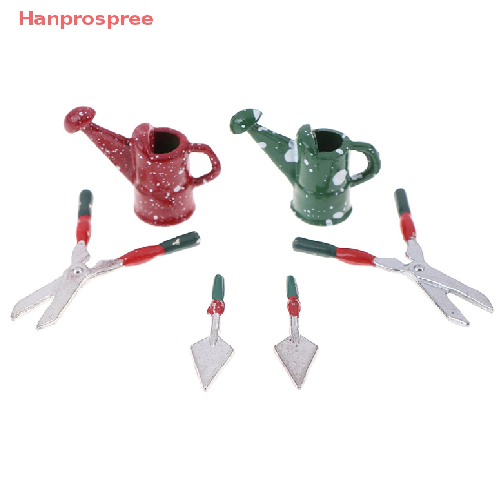 Bộ 3 Bình Tưới Nước Cho Nhà Búp Bê Tỉ Lệ 1 / 12