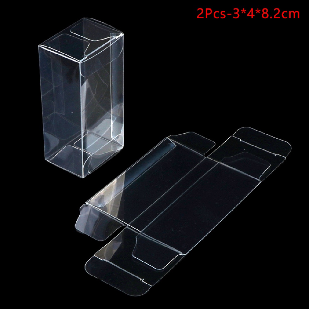 Set 2 / 5 Hộp Trưng Bày Mô Hình Xe Hơi Bằng PVC Trong Suốt Chống Bụi 1: 64