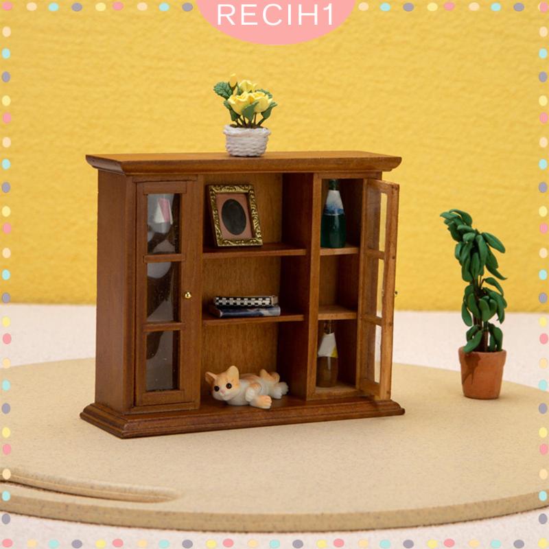 Mô Hình Kệ Sách Thủ Công DIY Dành Cho Nhà Búp Bê