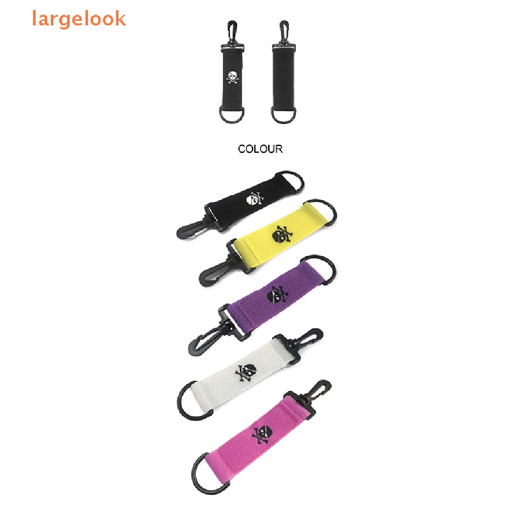 [Biglook] Khăn Lau Bóng Golf Polyester Hai Mặt Có Móc Treo Đa Ứng Dụng Làm Sạch Câu Lạc Bộ Thể Thao