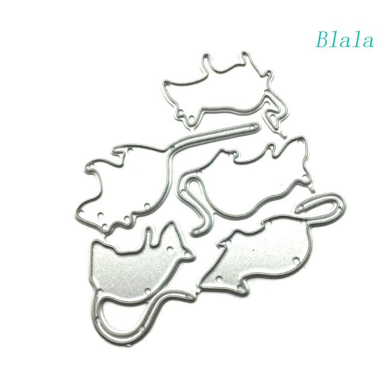 Khuôn Cắt Giấy Kim Loại Trang Trí Hình Nhóm Nhạc Blala