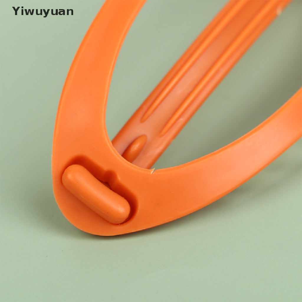 < Yiwuyuan > Kẹp Tóc Mỏ Vịt Bằng Nhựa Cỡ Lớn