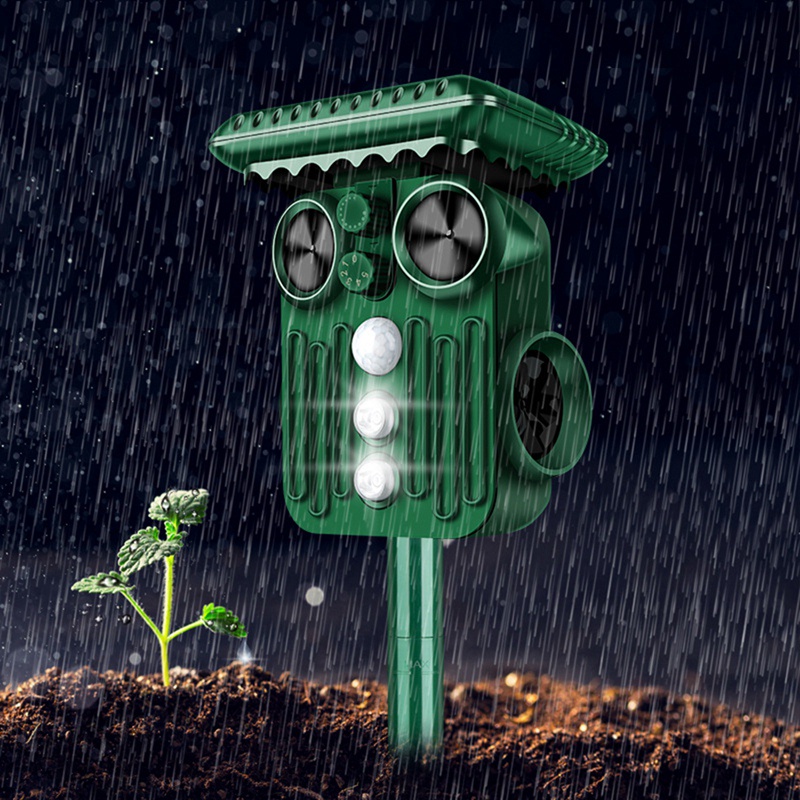 Thiết Bị Xịt Đuổi Côn Trùng Động Vật Gây Hại Sử Dụng Năng Lượng Mặt Trời Thân Thiện Với Môi Tr