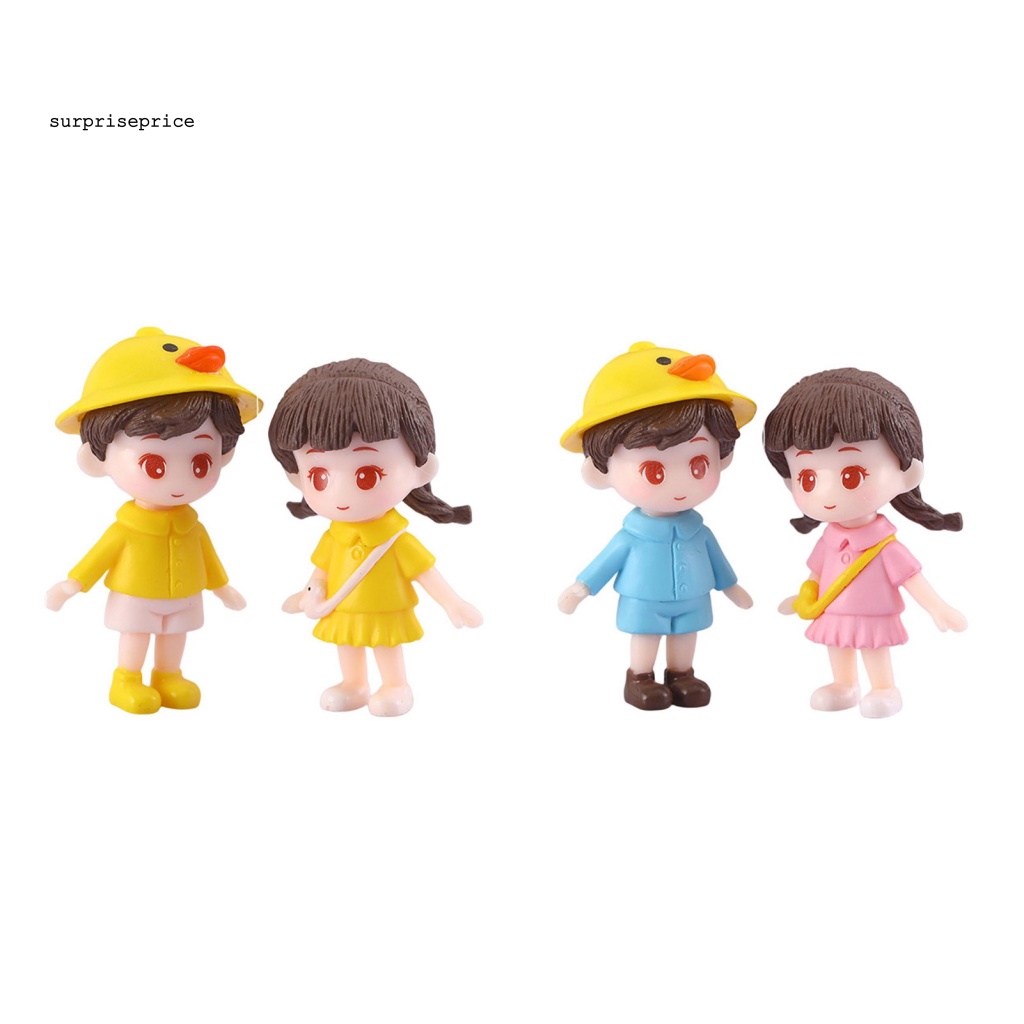 1 Cặp Tượng Cặp Đôi Đứng Được Trang Trí Phòng Khách / Sân Vườn Chống Nắng