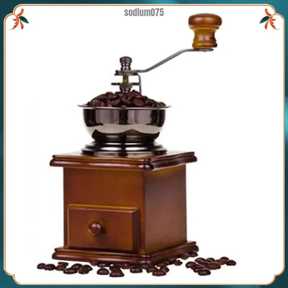 Sodium075 Hộ Gia Đình Cối Xay Cà Phê Bằng Tay Với Không Trượt Thiết Thực Mạnh Mẽ Máy Cho Cửa Hàng