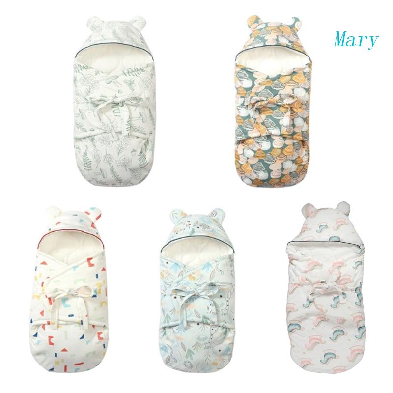 Túi Ngủ Chất Liệu Cotton Giữ Ấm Mùa Thu Đông Cho Bé Sơ Sinh