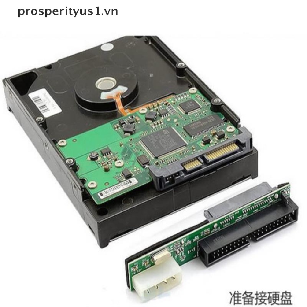 Giắc Chuyển Đổi Sata Sang Pata IDE 1 + 15 Pin 3.5 / 2.5 Sata HDD Chuyên Nghiệp