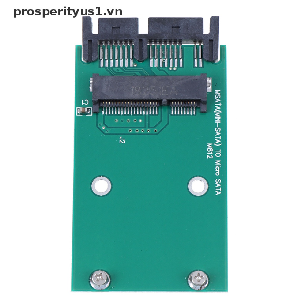 1 Card Chuyển Đổi Mini PCIe PCIe mSATA mSATA SSD Sang 1.8 &quot;Micro SATA Chuyên Dụng