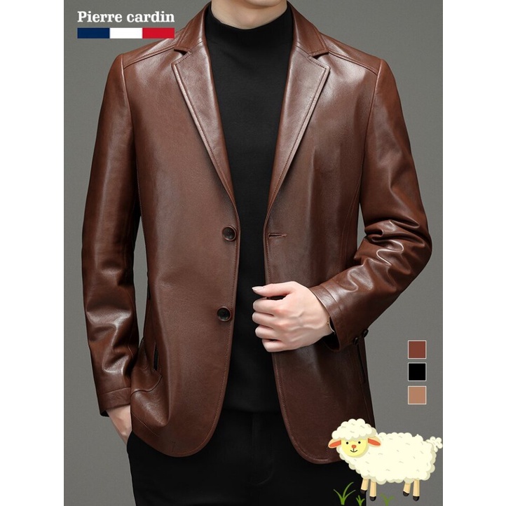 Áo Khoác Da Giữ Ấm Cao Cấp Thời Trang Dành Cho Nam