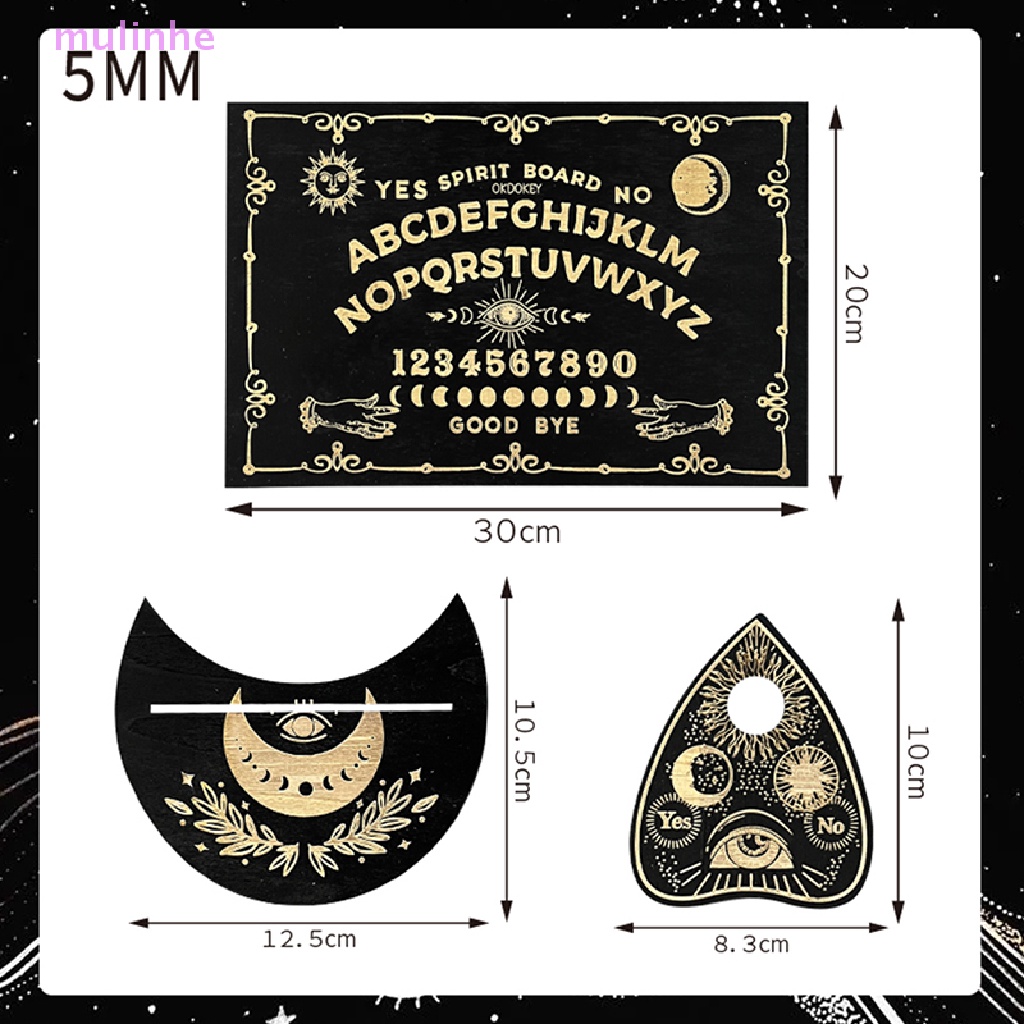 Bảng Mạch Ma Thuật Ouija Khắc Chữ mulinhe