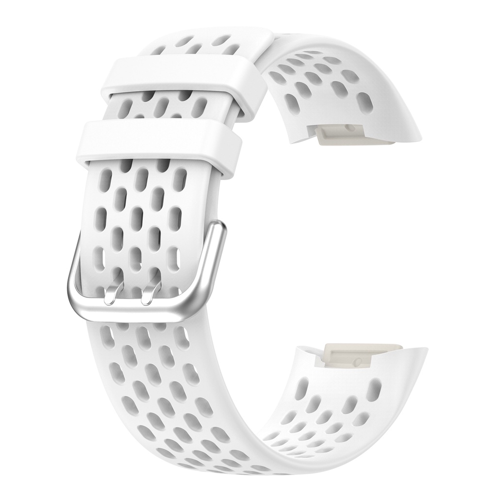 Dây Đeo Thay Thế Bằng Silicon Thoáng Khí Cho Fitbit Charge 5 5