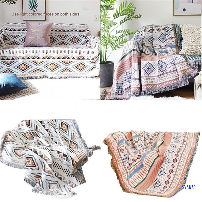 Vỏ Chăn Trải Sô Pha In Họa Tiết Phong Cách Bohemian