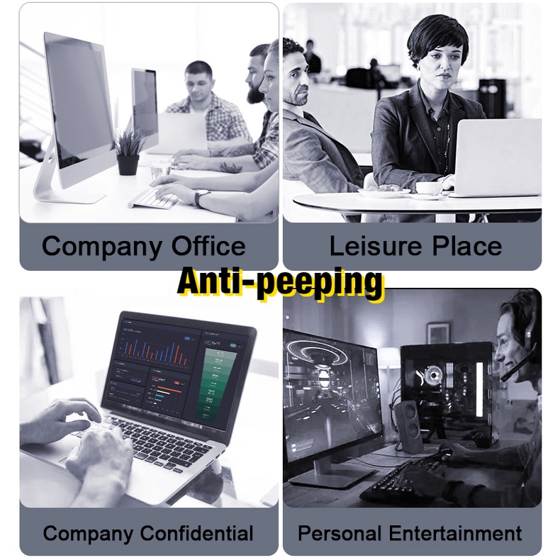 Màng Lọc Bảo Vệ Màn Hình Chống Nhìn Trộm Cho Macbook Air Pro M2 A2337 A2442 2020 2023 14 15 16 A2485