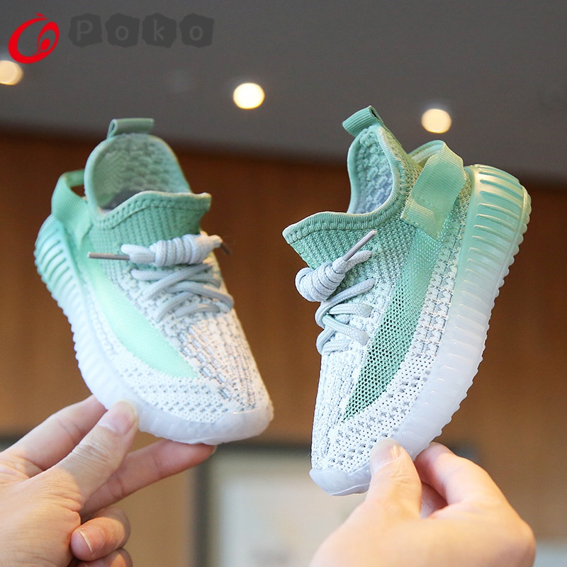 Giày Thể Thao Đế Mềm Phối Lưới Thoáng Khí Thời Trang Xuân Thu 2023 Cho Bé