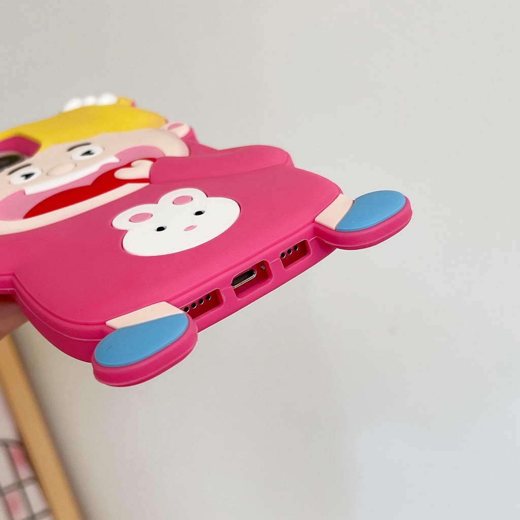 Ốp Điện Thoại Silicon tpu Mềm Hình Hoạt Hình 3D Dễ Thương Cho iPhone 14 13 12 11 Pro MAX