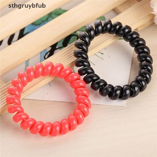 Set 10 Dây Cột Tóc Dạng Xoắn Lò Xo