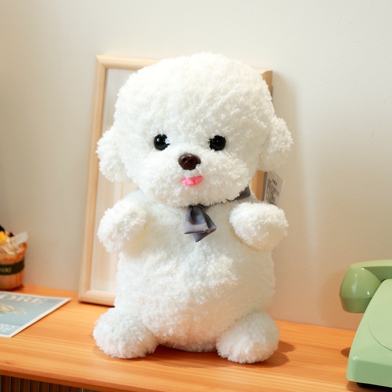 Thú Nhồi Bông cotton Hình Cún Con Dễ Thương Cho Bé