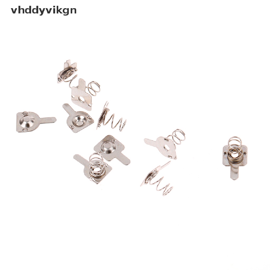 Set 10 Cặp Lò Xo Kim Loại 9x9mm Thay Thế Cho Máy AAA