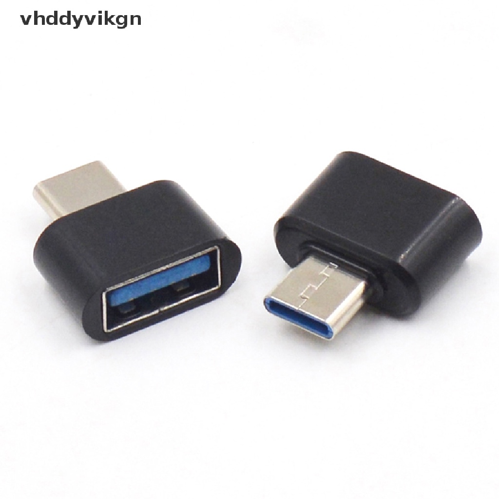 Set 2 Đầu Chuyển Đổi USB Type C Sang USB 2.0 OTG Cho Điện Thoại