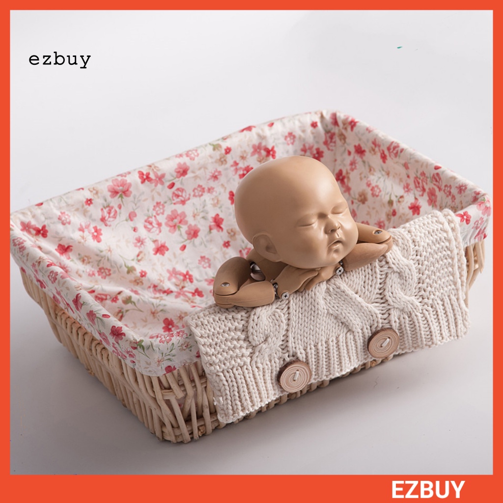 Chăn Len Siêu Mềm Thoải Mái Dùng Làm Đạo Cụ Chụp Ảnh Cho Bé Sơ Sinh